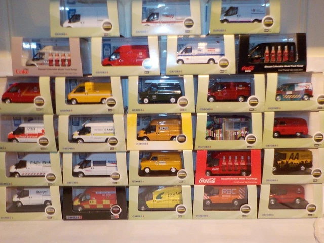 MODEL VANS FORD Transit Vans Oxford 1 76 One Postage Buy All You 