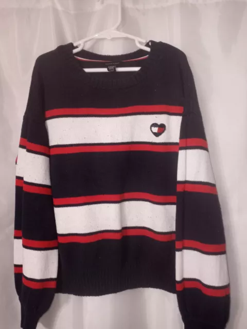 Tommy Hilfiger Kids Girls Pullover Fashion Sweater Size Medium 8/10