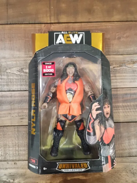 AEW Nyla Rose Chase 1 of 5000 Unrivaled Collection Series 7 #59 Action Figure