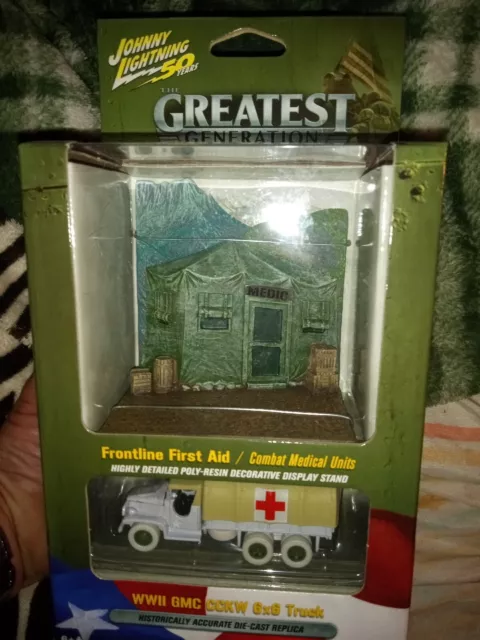 Johnny Lightning Greatest Generation White Lightning WW2 GMC CCKW 6x6 Truck ... Johnny Lightning Greatest Generation White Lightning WW2 GMC CCKW 6x6 Truck ...