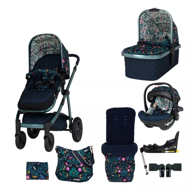 Cosatto Wow 2  i-Size Travel system Everything bundle in Paloma Faith Wildling