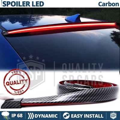 Aero SET 4 AERO FLAPS LAME SPOILER PARAURTI ADESIVO HONDA JAZZ CARBON LOOK 