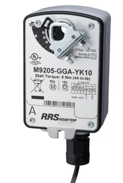M9205-Gga-Yk10 | Elec.mtr.act.5 Nm/44 | Johnson Controls