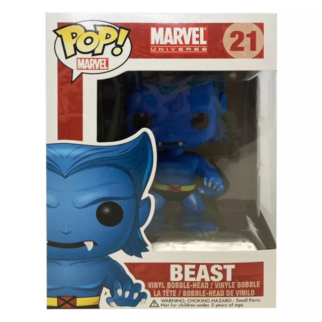 Funko Pop! Marvel Universe #21 Beast Vinyl Figure