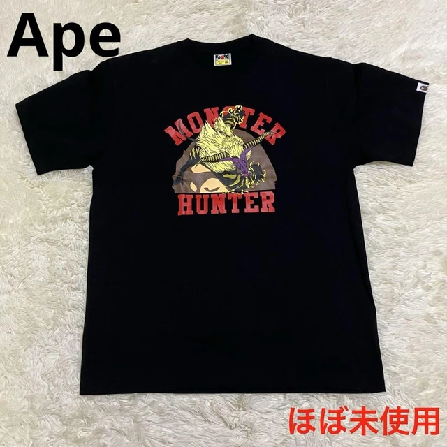 BAPE MONSTER HUNTER Tシャツ モンスターハンター APE APE BAPE MONSTER HUNTER tシャツ 2XL モンハン