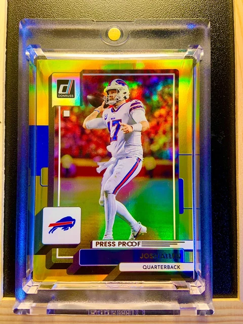 Josh Allen 2022 Certified #9 Mirror Bronze /275 Price Guide - Sports Card Investor
