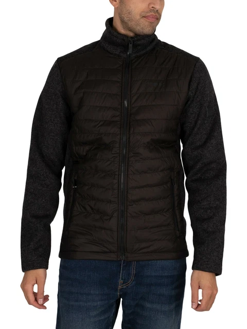 Regatta de los hombres Chaqueta polar acolchada con cremallera completa Arkley,