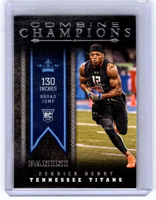 2016 Panini Combine Champions Derrick Henry Rookie Card #16 RC