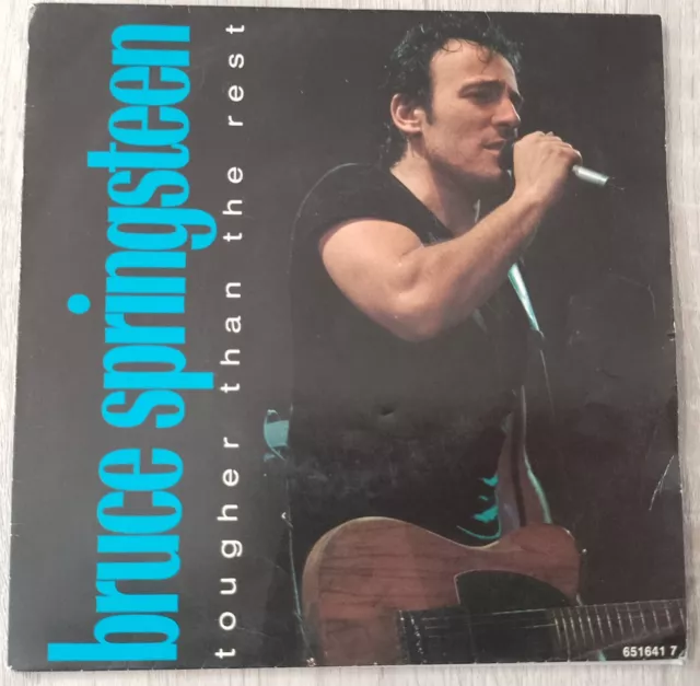 7' Single Bruce Springsteen - Tougher Than The Rest 1987 neuwertig