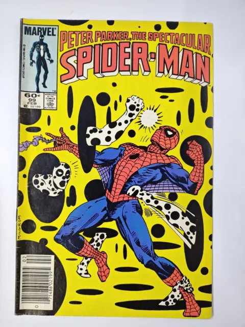 Peter Parker: The Spectacular Spider-Man #99 Vol. 1 2nd Spot Marvel Comics 1985