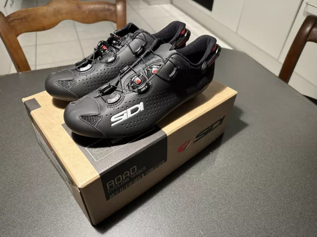 Sidi Shot 2 Rennrad Schuhe (black—black/41,5)