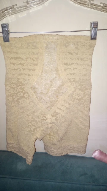 VINTAGE RAGO NEW York 6207 Shapewear Hi-Waist Shaping Girdle Panty Size ...