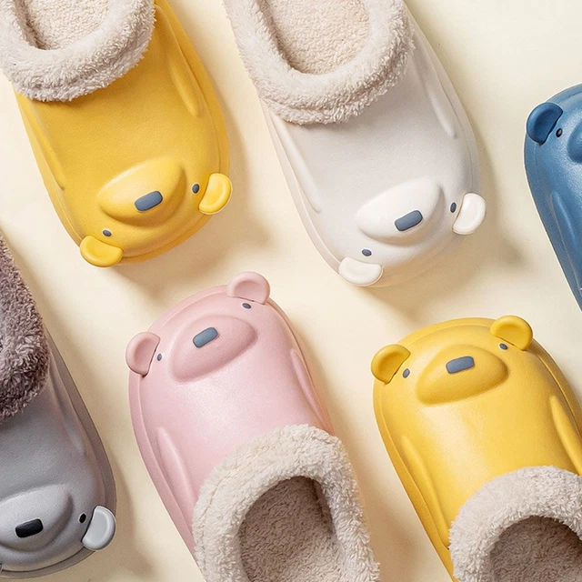 Antiscivolo Scarpe da terra Bambino Bambini Interno Pantofole Scarpe
