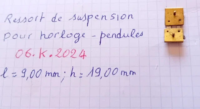 Ressorts pour régulateur - Elektrogas