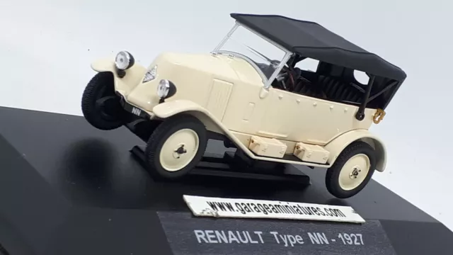 RENAULT TYPE NN 1927 BEIGE/NOIR NOREV ECHELLE AU 1/43 EME miniature collection