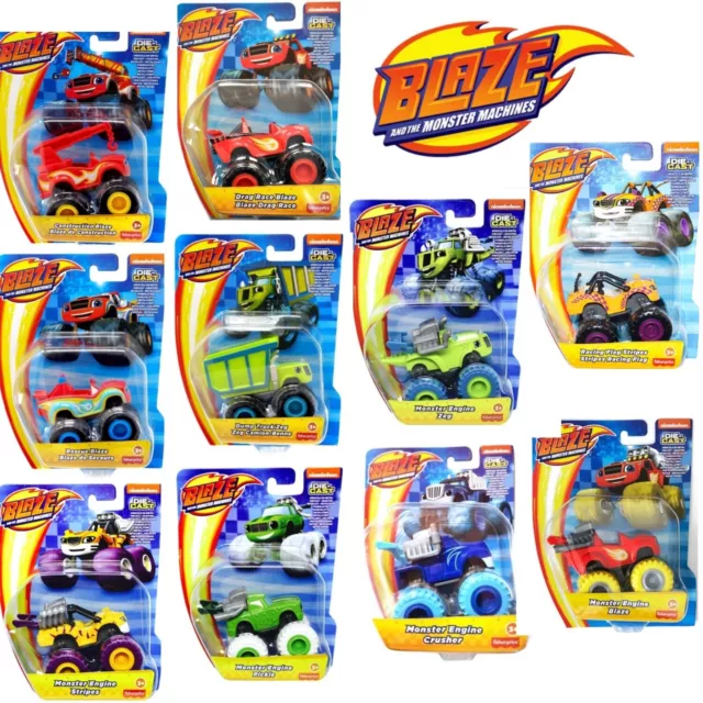 Blaze And The Monster Machines Vehicles Diecast *Choose Your Favourite* Trucks
