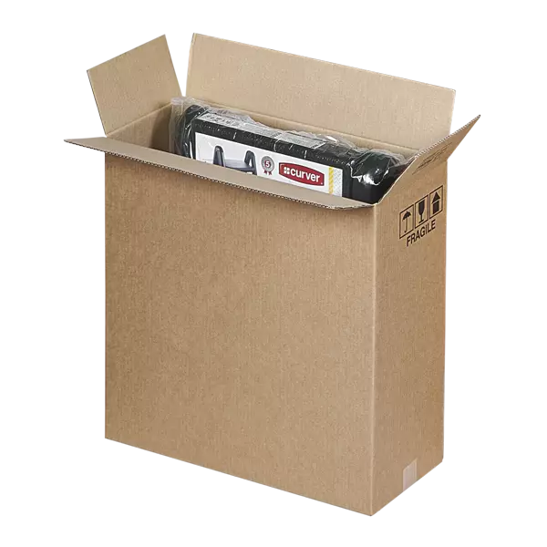 Cajas Cartón Embalaje Cajas de Envío Piso 76 x 12 X 61CM 1 Ola