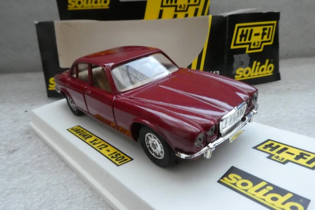 Solido Made In France Ref 1501 Jaguar Xj 12 Rouge Neuf En Boite