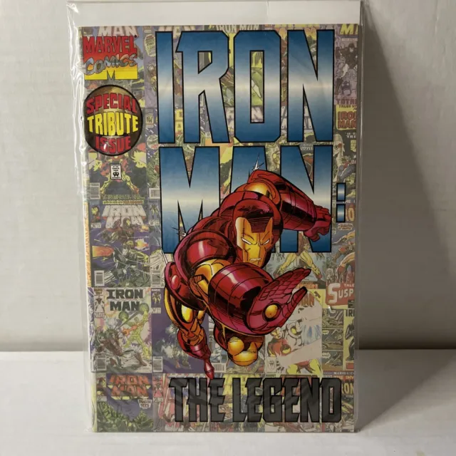 Iron Man Legend #1 1996 VF/NM 48 page One-Shot Comic Book Marvel 35 Anniversary