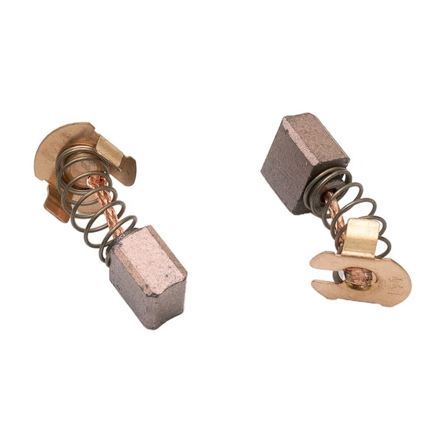 Lot De 2 Balais Charbon Pour Perceuse Sans Fil 18V - Compatible DHR202 BHR202, Carbone+Cuivre, Neuf