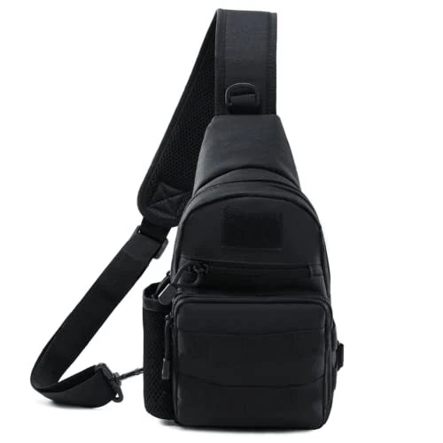 Tactical Sling Bag Pack, Military Molle EDC Rover Shoulder Sling Backpack