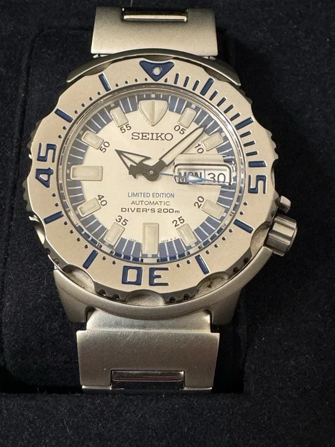 SEIKO SNOW MONSTER SKZ331K1 RARE Limited Edition 2361 out of 2555 Ever Made 1 000.00 PicClick