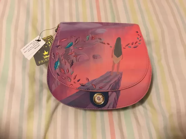 RARE LOUNGEFLY DISNEY Pocahontas Colors Of The Wind Crossbody