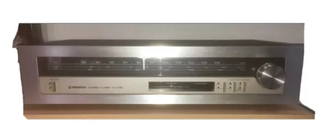 Radio Tuner Pioneer Tx-408L Argento Vintage Sintonizzatore Stereo Hifi Fm/Am
