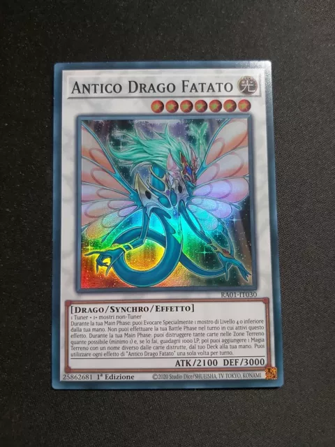 Antico Drago Fatato RA01-IT030 • SUPER RARA • YuGiOh! (Ancient Fairy Dragon)