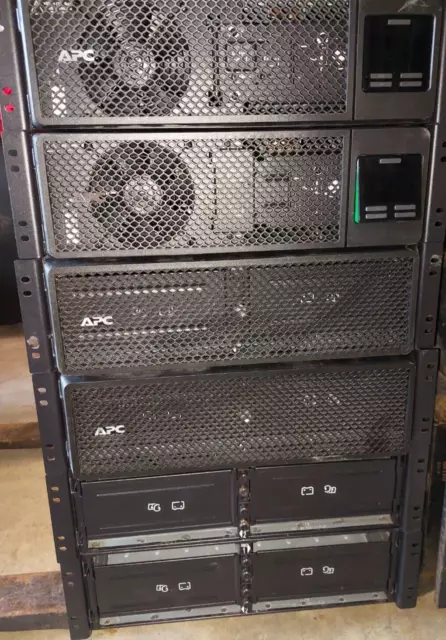 APC Smart-UPS 4x SRT192RMBP & APC 2x SRT5KXLT