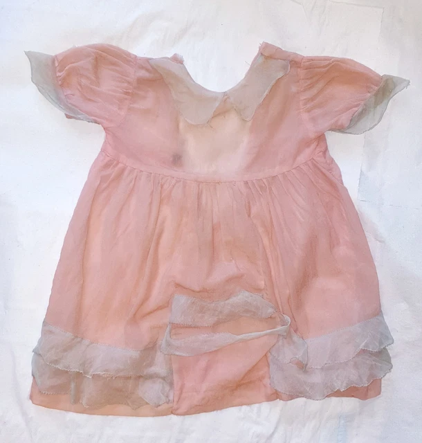 Poupee Ancienne : Robe Ancienne Pour Poupée JUMEAU