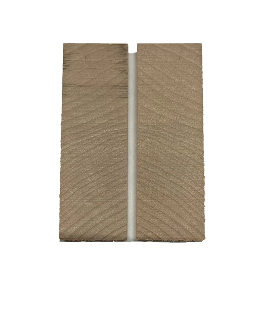 "Cuchillo de madera de corte transversal de arce duro libro a juego 5"" x 1-1/2"" x 3/8"