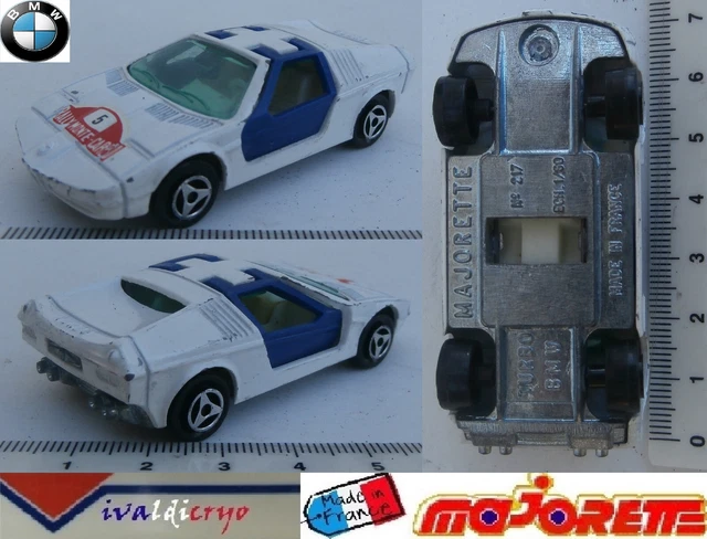 Miniatures Majorette N°227 Lotus Et 228 BMR (1968-1975) - Occasion - Pour Collectionneurs