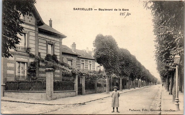 95 SARCELLES - le boulevard de la gare