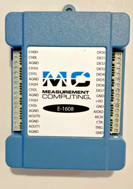 mDAQ E-1608 - 16-bit Multifunction Ethernet DAQ Device