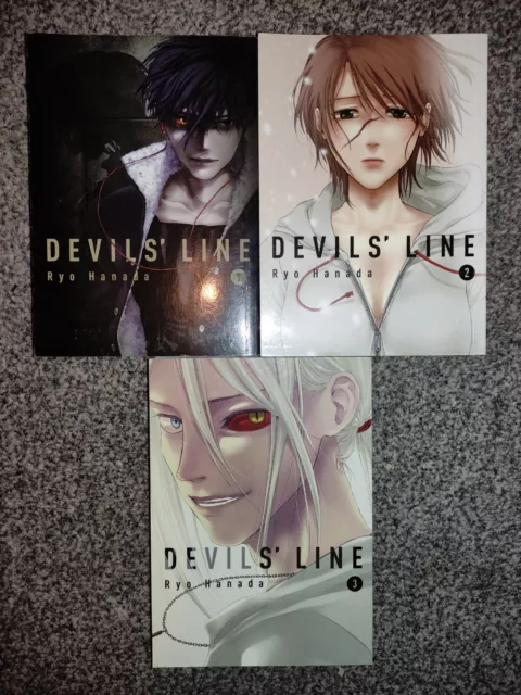 Devil's Line Vol 1-3, English Manga, Ryo Hanada