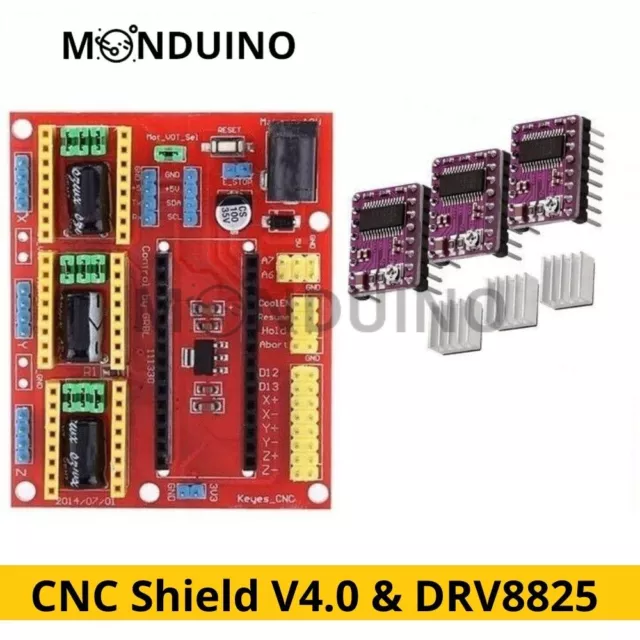 CNC Shield V4.0 & DRV8825 Driver