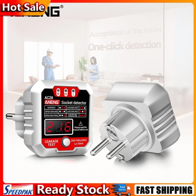 Oumefar HT100 Tester Penna Rilevatore Di Tensione AC Senza Contatto 12-1000V 48-1000V Con Torcia LED - 4