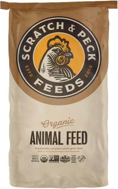 Scratch and Peck Feeds Organic Organic Mini Pig Adult Feed - 25-Lbs - Certified