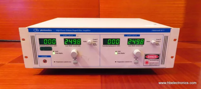 Photonetics 3626-BT-F High-Power Erbium Doped Fiber Amplifier, Nettest GN amp