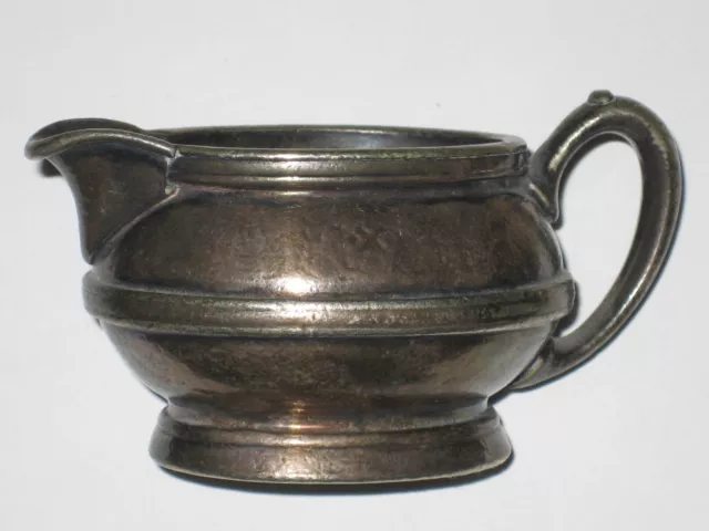 Creamer Edgewater Beach Hotel International Silver Company Soldered 2 oz SH-0515