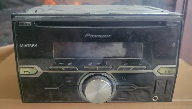 Pioneer FH-X720BT Double Din Single CD Player Bluetooth Receiver