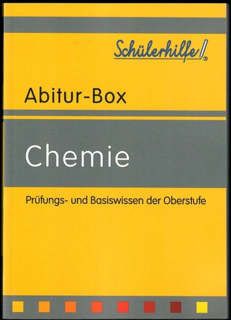 Abitur-Box - Einzelheft Chemie, Prüfungs- und Basiswissen der Oberstufe