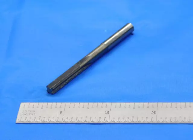 0.24" OD SOLID CARBIDE REAMER 1/4 SHANK 4 FL .24 .2400 .2500 UNDERSIZE 6 mm