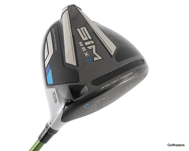 TAYLORMADE SIM MAX D Driver 10.5º Graphite Regular Flex New Grip K3956 ...