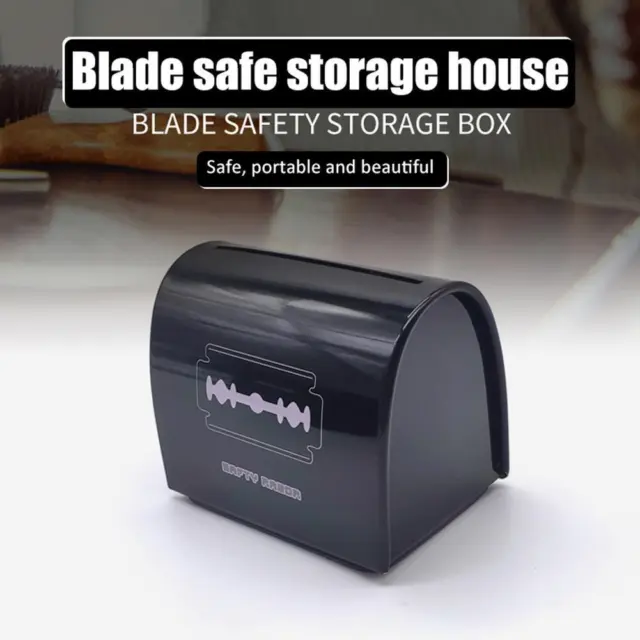 T0# Waste Blade Disposal Treatment Case Barber Safety Shaving Blade Recycling Bo