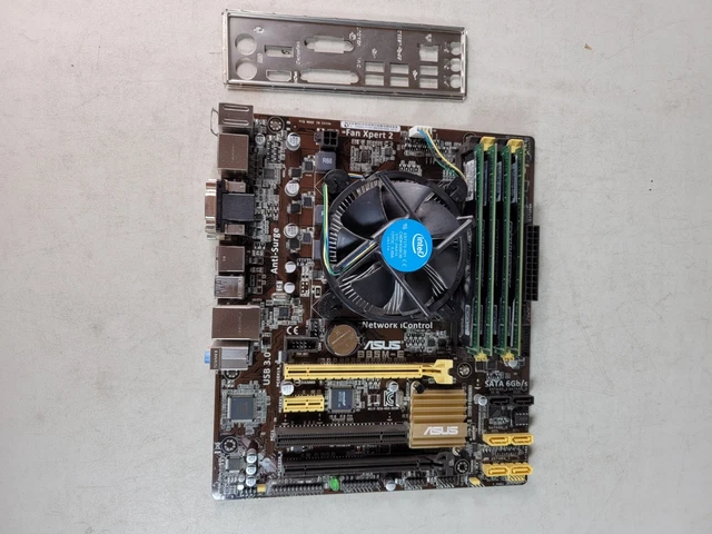 i7-4790K + ASUS B85M-E + メモリ16GB i7-4790K + ASUS B85M-E +