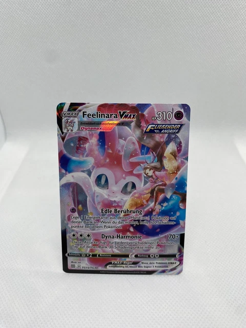 Pokemon Karte Feelinara Sylveon Vmax Trainer Gallery TG15/TG30 Strahlende Sterne