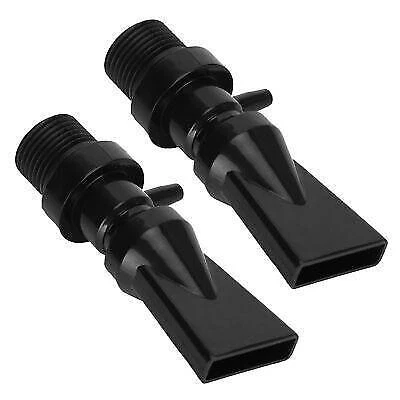 360° Rotating Aquarium Duckbill Nozzle Fish Tank Water Outlet - 2pcs T Fs