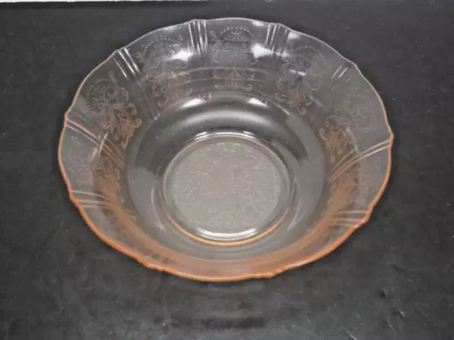 Macbeth Evans  American Sweetheart Pink Depression Glass 8-1/2" Serving Bowl